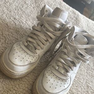 Nike White Athletic Shoes